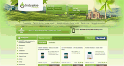 Desktop Screenshot of indyjskie-recepty.com